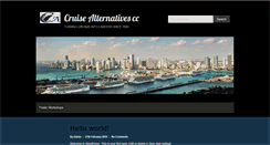 Desktop Screenshot of cruisealternatives.com